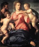 BRONZINO, Agnolo Holy Family gfhfi France oil painting reproduction